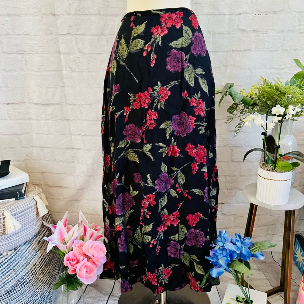 Ellen Figg Floral Skirt